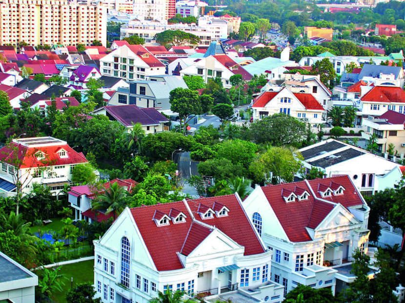 Private houses in Singapore. TODAY file photo