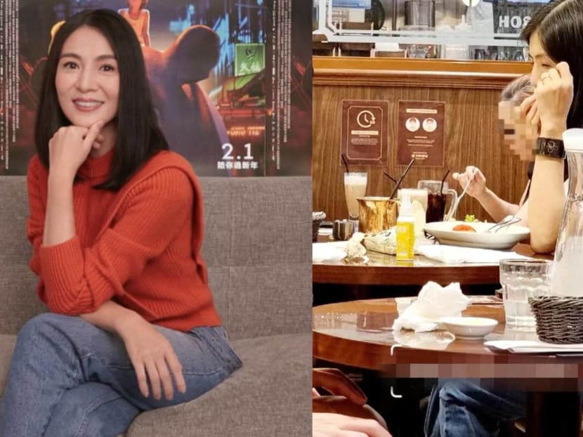 Netizen Spots Charlie Yeung Eating At Hoshino Coffee In Singapore; Was Captivated By Her Grace And Elegance