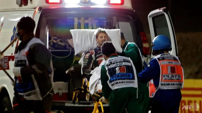 Formula One: Haas expects Grosjean to stay in hospital until Tuesday Formula One: Haas expects Grosjean to stay in hospital until Tuesday