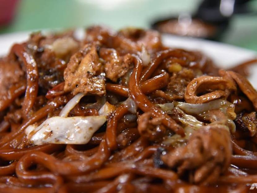 Crispy chicken cracklings the star ingredient in this halal Hokkien mee in Petaling Jaya
