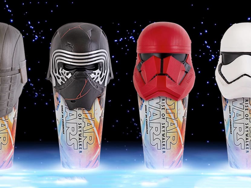 Brand New 3 x Straw topper Star wars Rise of Skywalker Cinema