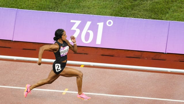 珊蒂100米预赛跑出11.42秒 顺利报到决赛