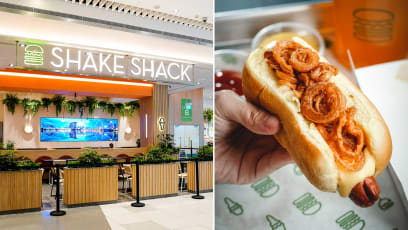 Shake Shack's Suntec City Outlet Has Beer-Marinated Fried Shallots-Topped Burger & Hotdog