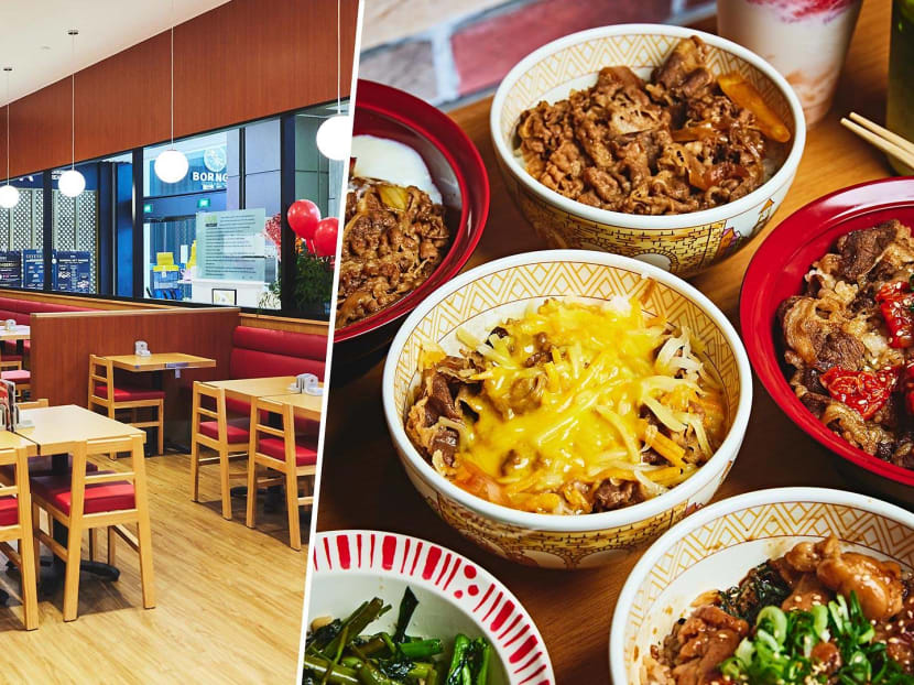 The gyudon here comes in four sizes, with prices starting from $4.20.