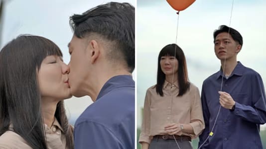 Julie Tan Says Tosh Zhang's Breath Reeked Of Nasi Lemak & Sambal Belacan When Filming Kissing Scene In New Movie Good Goodbye