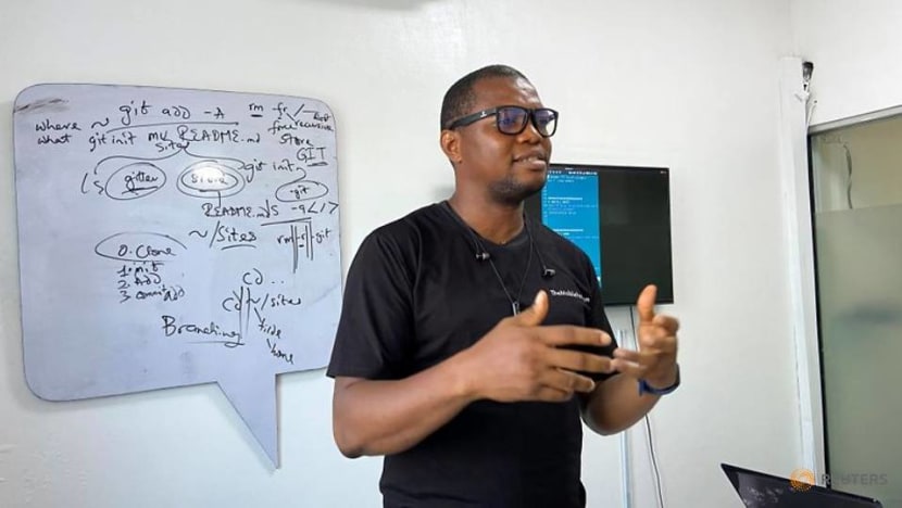 Startup teaches young Nigerians to code on smartphones Startup teaches young Nigerians to code on smartphones