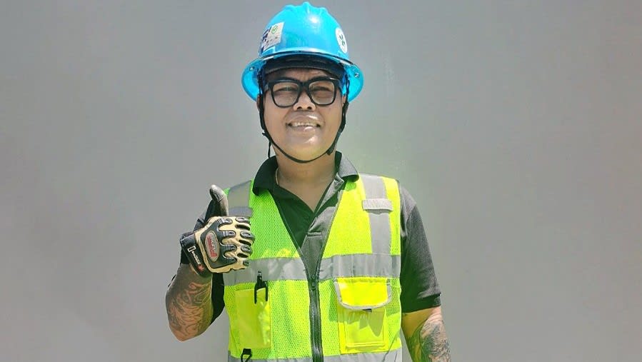 After getting his Workplace Safety and Health (WSH) qualification at NTUC LearningHub, Mr Yazid Hamad is now considering taking up a WSH diploma to further his career. Photos: NTUC LearningHub