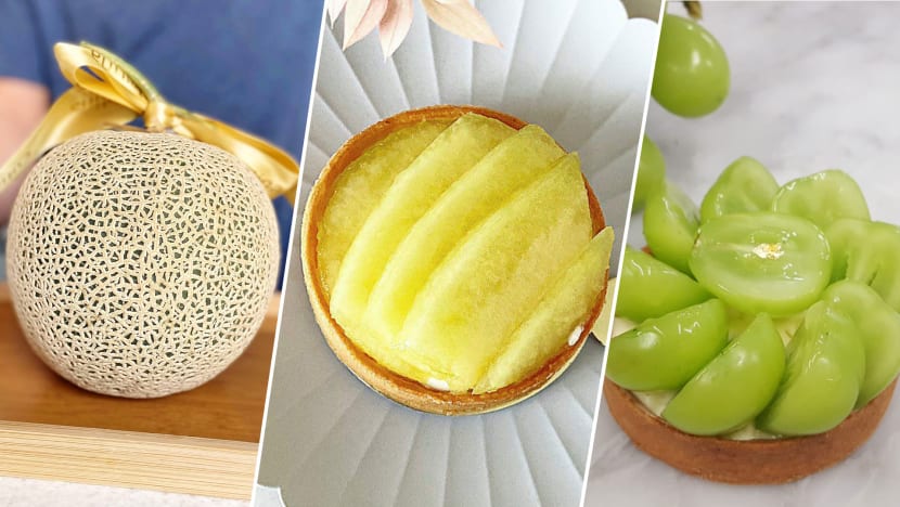 Try Chef Cheryl Koh’s Recipes For Korean Musk Melon & Muscat Grape Tarts