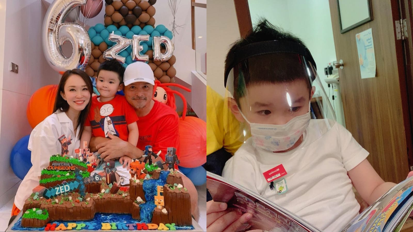 Fann Wong & Christopher Lee’s Son Was Hospitalised For An Ear Infection The Day After His 6th Birthday
