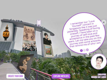 Marina Bay Sands gets a shout-out from BTS’ Jimin for the group's virtual art tour collab with Google