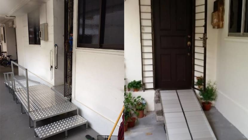 HDB to launch scheme to install ramps in flats with multi-step entrances on Dec 5 HDB to launch scheme to install ramps in flats with multi-step entrances on Dec 5