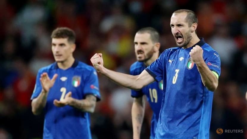 Football: 'It is youngsters against old men' - Bonucci wary of England speed Football: 'It is youngsters against old men' - Bonucci wary of England speed