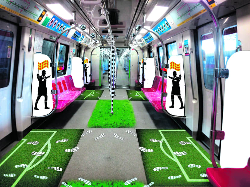 Buskers, themed cabins  for a better MRT experience