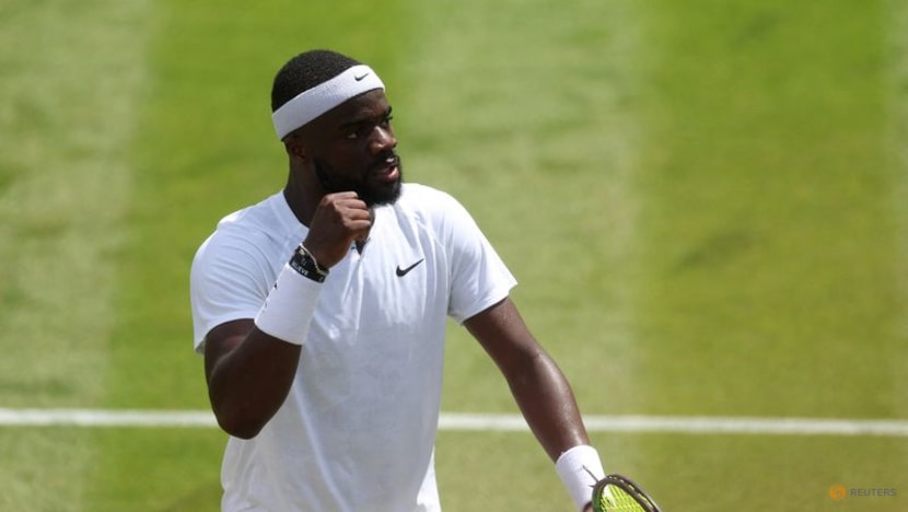 Tiafoe steals the show in Bublik circus act Tiafoe steals the show in Bublik circus act