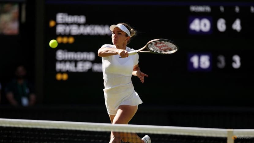 Clinical Rybakina eases past Halep to reach Wimbledon final