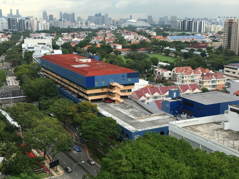 An aerial view of the Katong Shopping Centre. Photo: Cushman & Wakefield