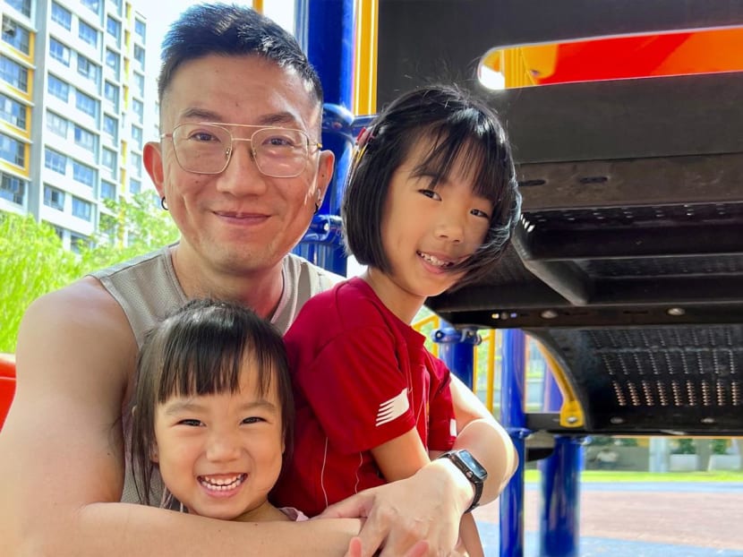 This stay-at-home-dad of two gave up his job to support his wife’s dream of succeeding as a hawker
