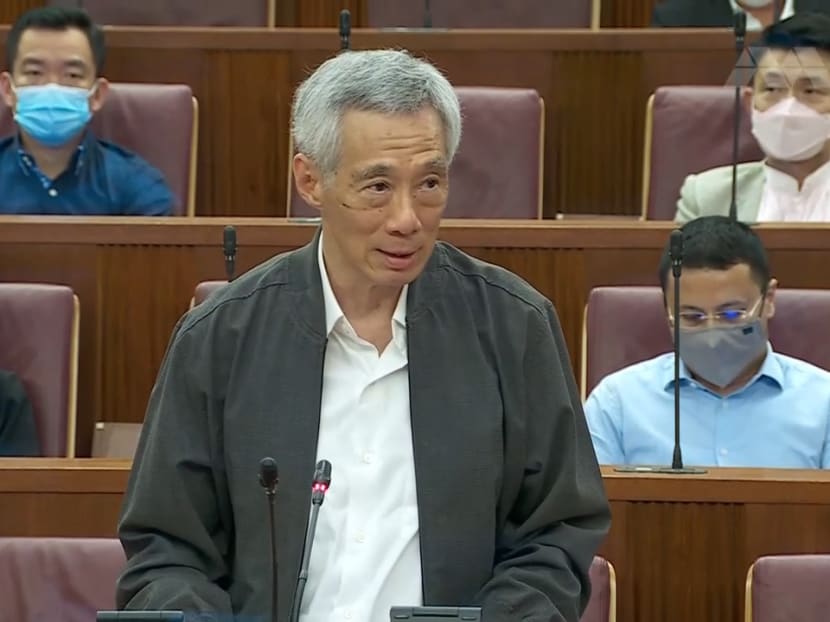 Prime Minister Lee Hsien Loong (pictured) said that Members of Parliament must be people with integrity at their core, who place their highest duty not to their political party but to Singapore.