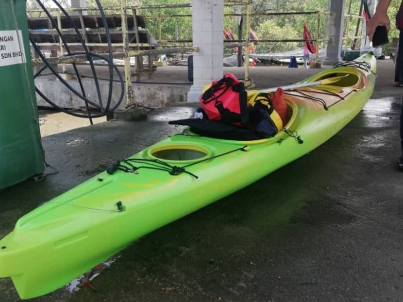 Josephine Puah Geok Tin and Mr Matthew Tan Eng Soon's kayak and personal belongings were found on Aug 13 by a fisherman in Kuantan.