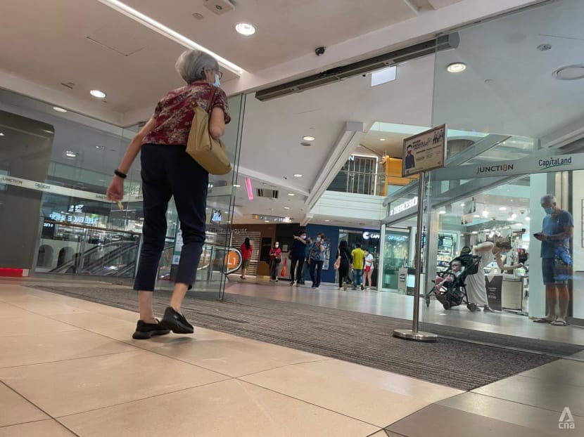 SafeEntry barriers removed at malls as shoppers cheer convenience of eased COVID-19 rules SafeEntry barriers removed at malls as shoppers cheer convenience of eased COVID-19 rules