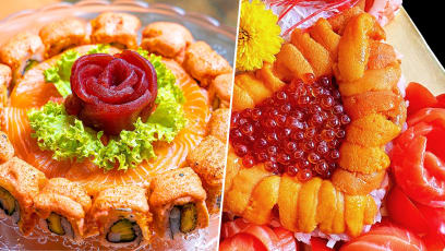 Tell Someone You Love Her With This Uni Sushi Cake