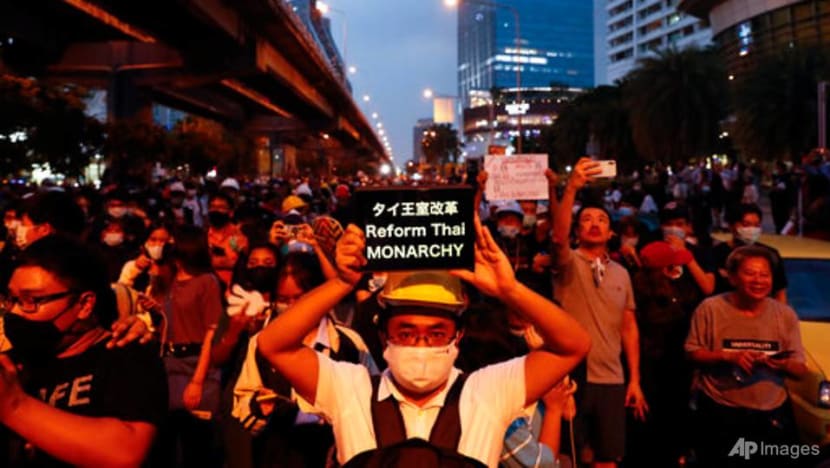 Thai protesters shun Parliament, ask Germany to probe king Thai protesters shun Parliament, ask Germany to probe king