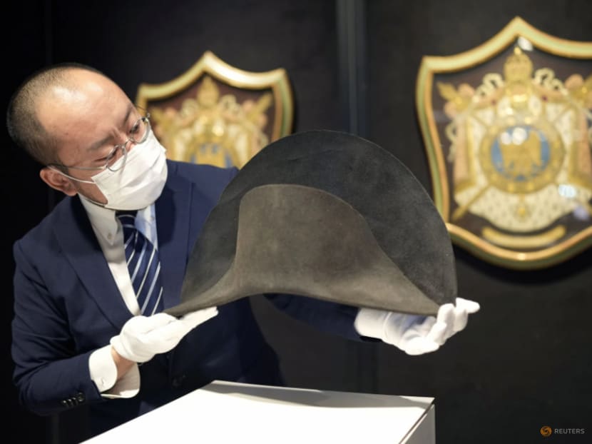 Napoleon hat fetches record US$2.1 million at Paris auction