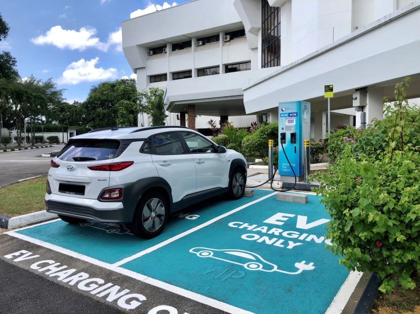 The four stations – at 3700 Yishun Ring Road, 78 Changi Road, 100 Jurong West Avenue 1 and 130 Dunearn Road – will have the chargers installed by the second quarter of this year. The four stations – at 3700 Yishun Ring Road, 78 Changi Road, 100 Jurong West Avenue 1 and 130 Dunearn Road – will have the chargers installed by the second quarter of this year.