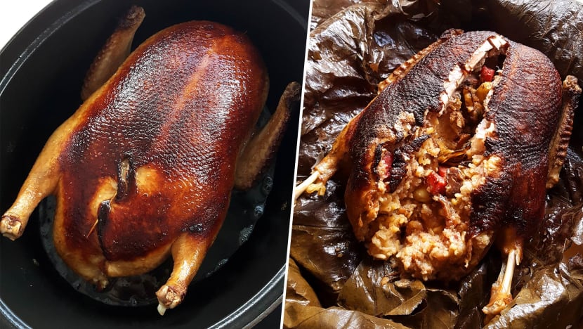 Eight Treasure Duck Stuffed With Glutinous Rice The ‘Bak Chang’ Of Your Dreams