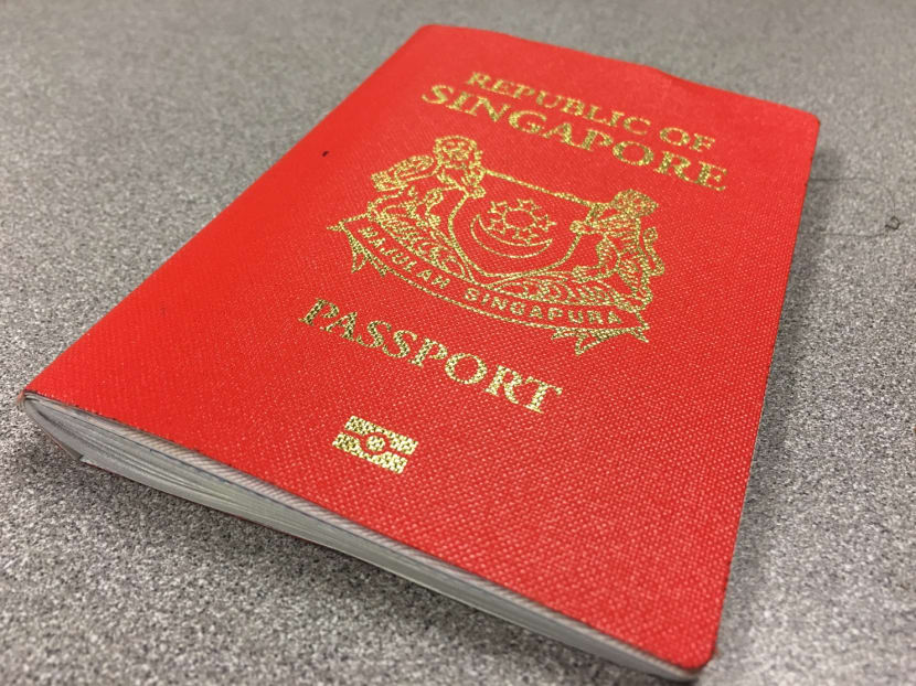 Singapore passport. TODAY file photo
