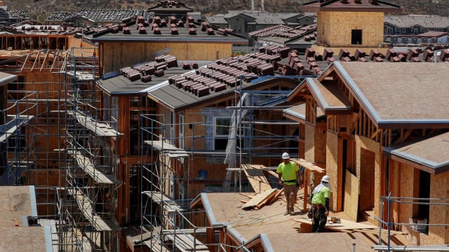 美国新动工房屋比预期少 9月按月下降8.1%