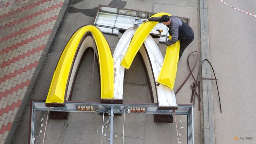 Goodbye Golden Arches: Rebranded McDonald's to reopen in Russia - CNA