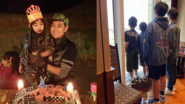 林志颖叹《爸爸去哪儿》播毕10年　14岁Kimi如今比他高半个头！