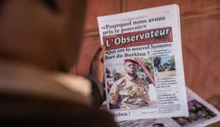 Burkina's new junta holds talks on eve of key summit