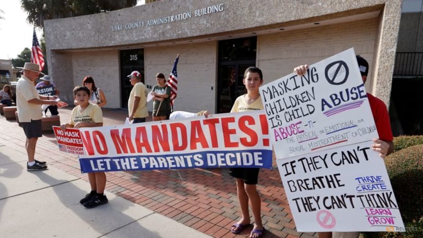 As COVID-19 surges, more Florida school districts revolt against governor's mask ban As COVID-19 surges, more Florida school districts revolt against governor's mask ban