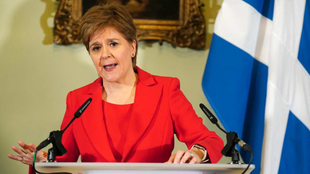 苏格兰首席部长斯特金宣布辞职
