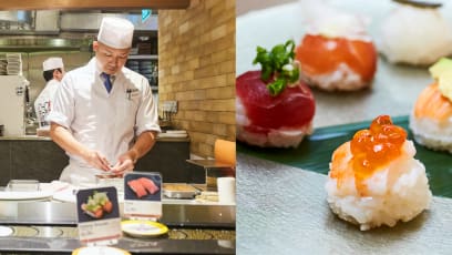 Popular Osaka Conveyor Belt Sushi Chain Chojiro Opens In S'pore, Prices Start From $1.99