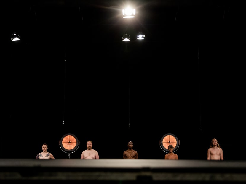 The recording of an episode of “Ultra Strips Down,” an award-winning Danish children’s program that aims to counter body shaming and encourage body positivity, in Copenhagen, Denmark. The recording of an episode of “Ultra Strips Down,” an award-winning Danish children’s program that aims to counter body shaming and encourage body positivity, in Copenhagen, Denmark.