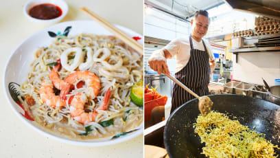 Former Les Amis Chef Now Sells Hokkien Mee At Kopitiam Stall With 45-Min Queue