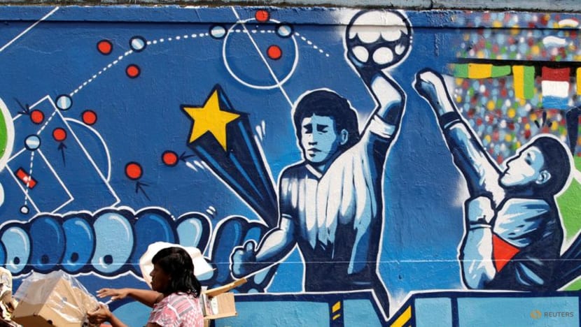Ball from Maradona's 'Hand of God' match expected to fetch at least US$2.8 million at auction Ball from Maradona's 'Hand of God' match expected to fetch at least US$2.8 million at auction
