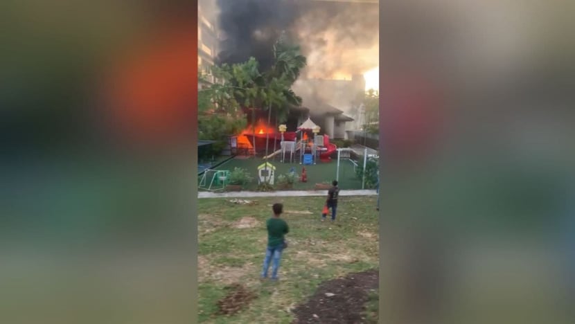 Fire breaks out at Maple Bear pre-school in Pasir Panjang Fire breaks out at Maple Bear pre-school in Pasir Panjang
