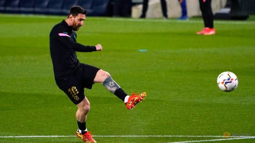 Record-breaking Messi at the double as Barcelona win 6-1 Record-breaking Messi at the double as Barcelona win 6-1