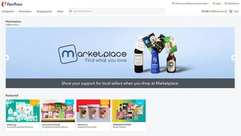 Pengilang makanan S'pura diberi peluang jual produk di FairPrice Marketplace