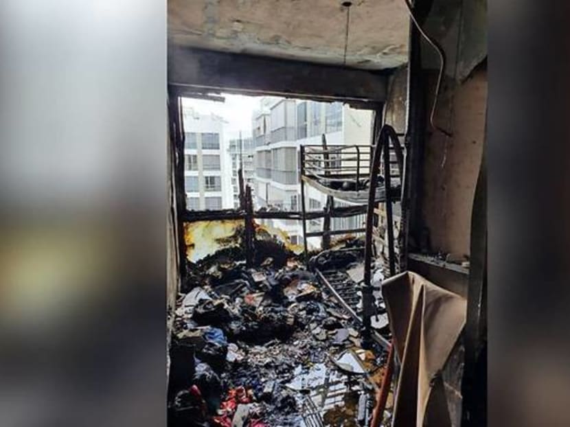 6 people rescued, about 100 Punggol condominium residents evacuated after fire: SCDF 6 people rescued, about 100 Punggol condominium residents evacuated after fire: SCDF