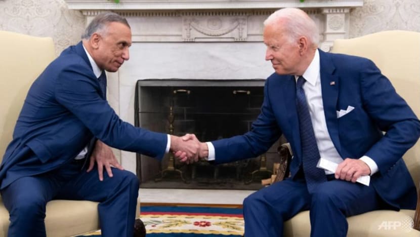 Biden, Kadhimi seal agreement to end US combat mission in Iraq Biden, Kadhimi seal agreement to end US combat mission in Iraq