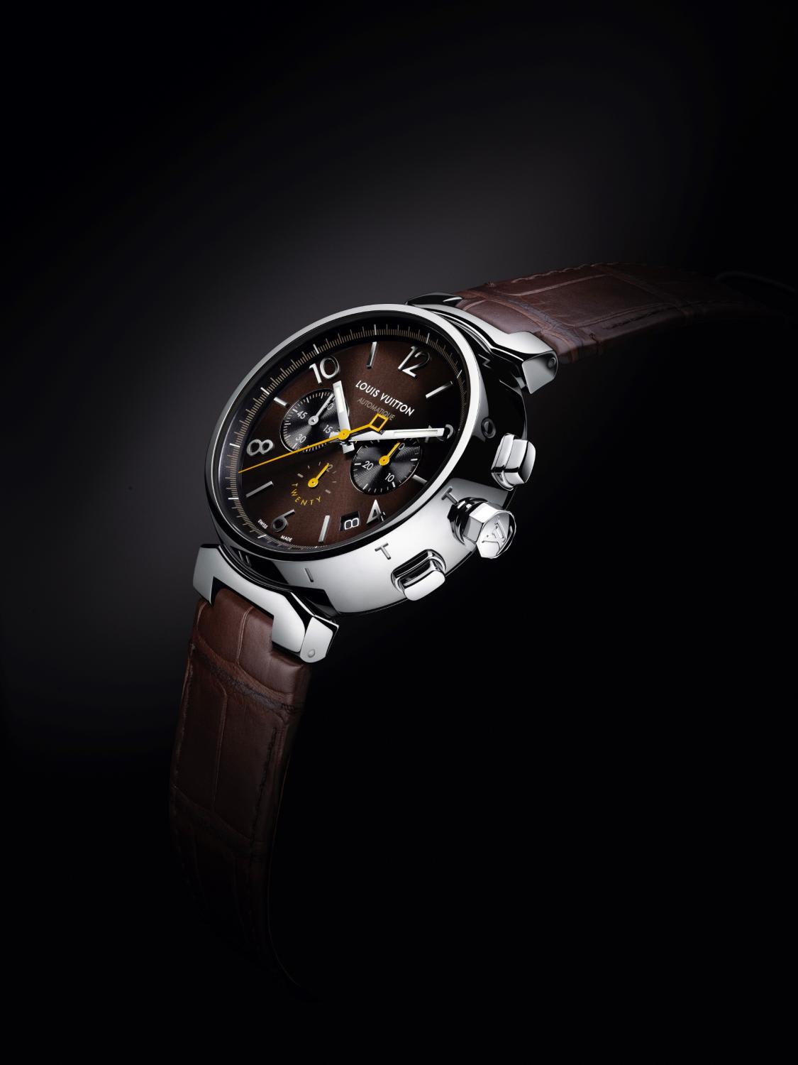 This limited edition Louis Vuitton Tambour watch comes in a special  monogram trunk - CNA Luxury