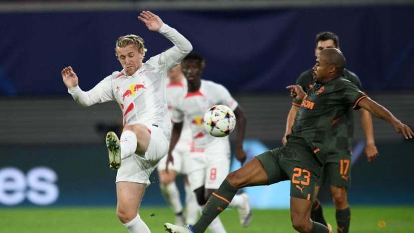 Visitors Shakhtar stun Leipzig 4-1 with Shved double on debut Visitors Shakhtar stun Leipzig 4-1 with Shved double on debut