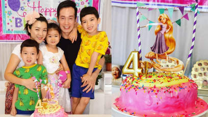 Aimee Chan Bakes A Princess-Themed Cake For Her Daughter’s Fourth Birthday