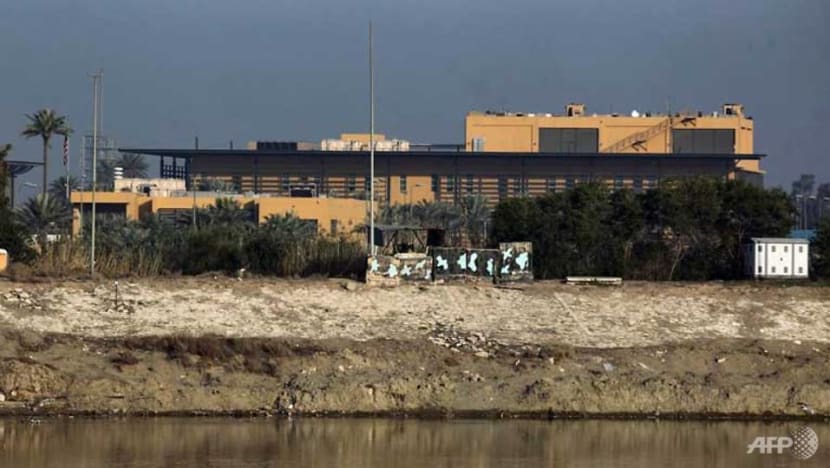 Three rockets hit near US embassy in Baghdad Three rockets hit near US embassy in Baghdad