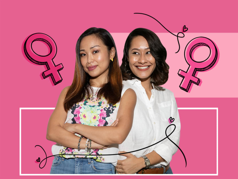 Ms Cheryl Guzman Ng (left) and Ms Sarah Bagharib launched Crazycat in 2018 alongside Ms Hannah Kamsadi, and now have over 3,700 followers on their Instagram page @hellocrazycat.
